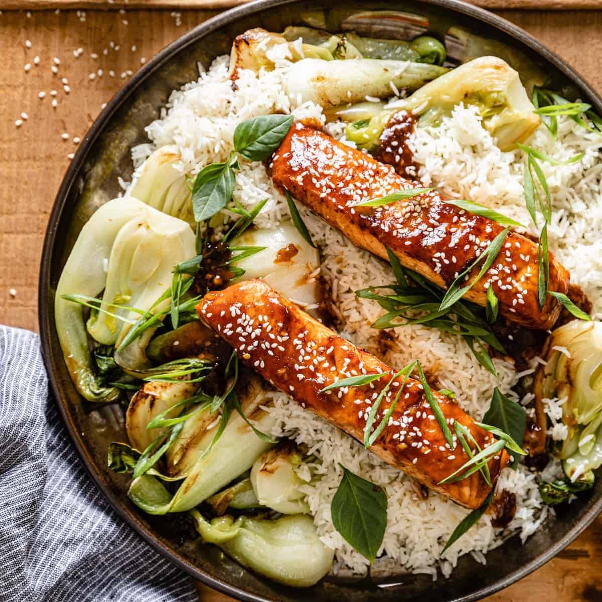 Teriyaki Salmon (Air Fryer)