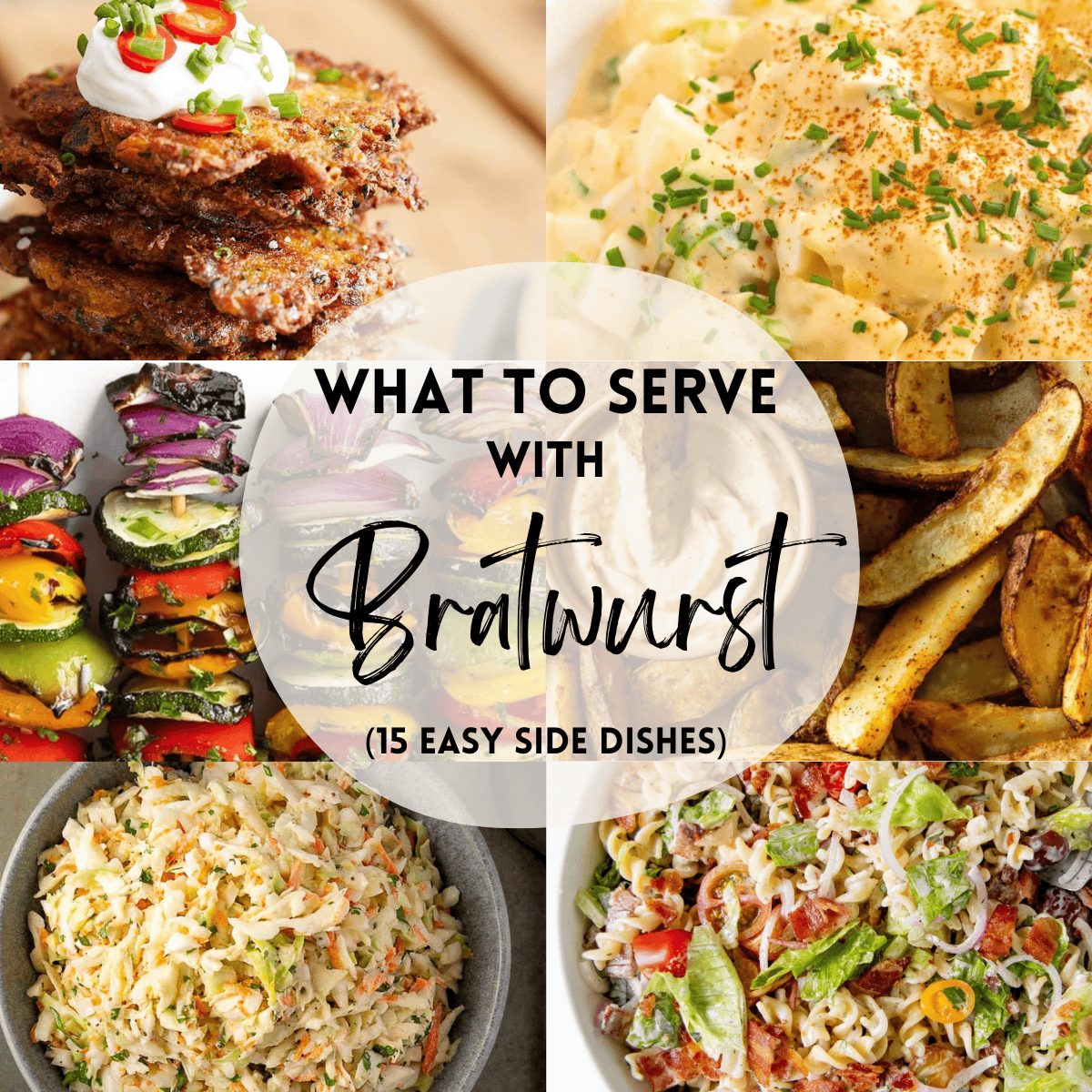 What To Serve With Bratwurst (15 Easy Dinner Side Dishes)