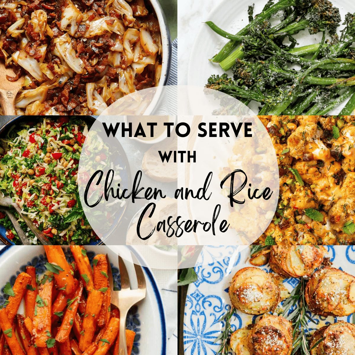 What To Serve With Chicken and Rice Casserole