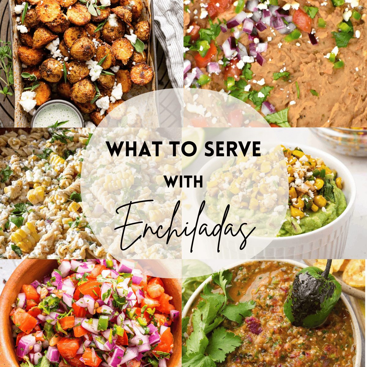 What To Serve With Enchiladas (Besides Rice)