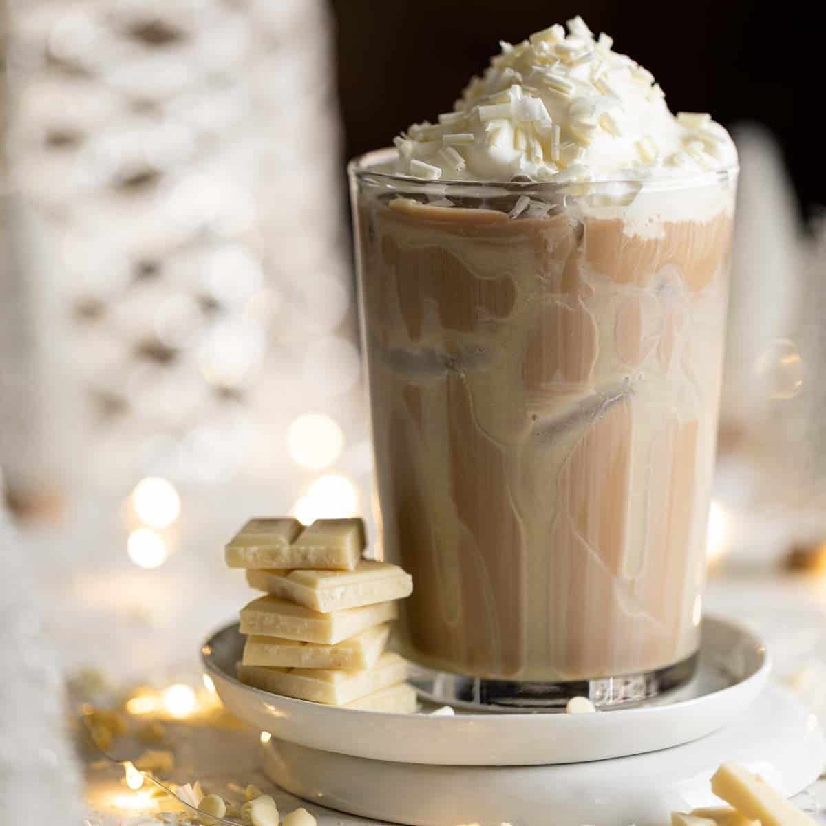 Starbucks Copycat Iced White Chocolate Mocha Recipe