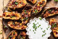 Crispy Air Fryer Potato Skins