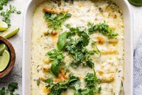 Smothered Green Chile Beef Enchiladas
