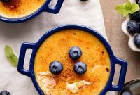 Double Delight Blueberry Crème Brûlée