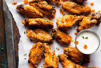 Quick and Crispy Air Fryer Frozen Chicken Wings