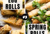Egg Rolls or Spring Rolls: The Great Debate