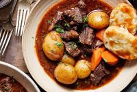 Dutch Oven Red Wine Beef Stew
