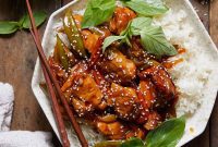 Succulent Marinated Chicken Stir Fry