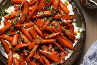 Sticky Sweet Honey Brown Sugar Carrots