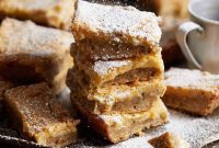 Irresistible Brown Butter Chess Squares