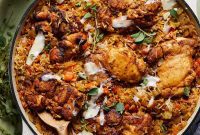 Golden Comfort Dutch Oven Chicken and Rice
