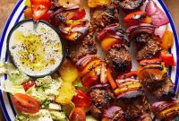 Tender Oven-Baked Beef Skewers