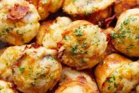 Golden Bacon Cheddar Muffins