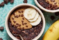 Quick One-Bowl Microwave Baked Oats