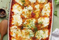Baked Italian Zucchini with Marinara and Melted Mozzarella