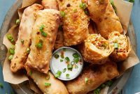 Jalapeño Popper Egg Rolls Your Way Air Fried or Deep Fried