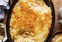 Decadent White Cheddar Macaroni Bake