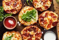 10-Minute Air Fryer English Muffin Pizzas