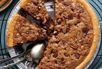 Decadent Gooey Chocolate Chip Cookie Pie