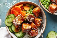 Effortless Teriyaki Salmon Rice Bowl