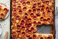 Easy Crispy Pepperoni Sheet Pan Feast