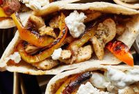 Quick Chicken Pita Sandwiches