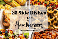 25 Creative Burger Sides Beyond Fries