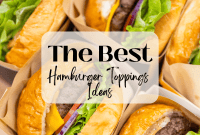 Classic to Creative Burger Toppings