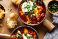 No-Fuss Slow Cooker Beanless Chili