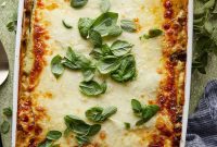 Quick and Creamy Garden Veggie Lasagna