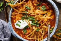 Effortless Rotisserie Chicken Tortilla Soup