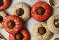Festive Peanut Butter Blossoms