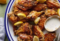 Honey Glazed Lemon Pepper Wings