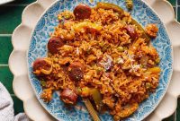 One-Pot Cajun Chicken Sausage and Rice