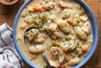 Comforting Chicken and Gnocchi Dumplings