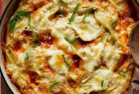 Hearty Baked Stuffed Shells with Rich Meat Sauce