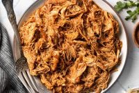 Tender Instant Pot BBQ Pulled Chicken