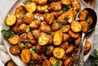 Quick Breakfast Baby Potatoes Air Fryer Oven