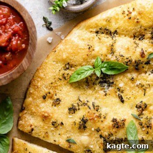 Garlic Herb Breadsticks from Pizza Dough
