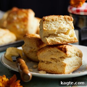 Quick and Buttery Homemade Biscuits 7 Easy Homemade Biscuits Recipe Card Image