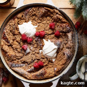 Ultimate Brioche French Toast Bake 7 Brioche French Toast Casserole with streusel topping and berries.