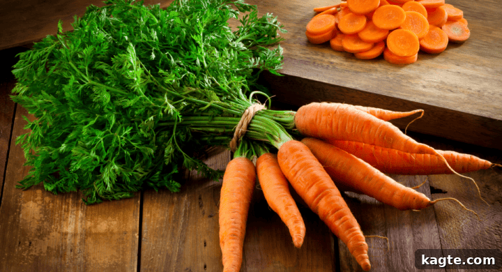 10 Flavorful Mushroom Alternatives 4 Freshly peeled and chopped carrots.