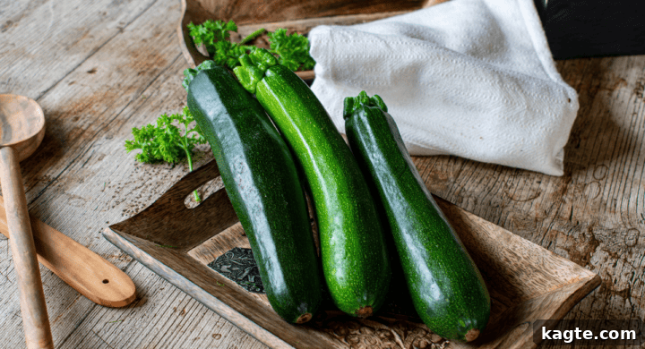 10 Flavorful Mushroom Alternatives 6 Fresh green zucchini, whole and sliced.