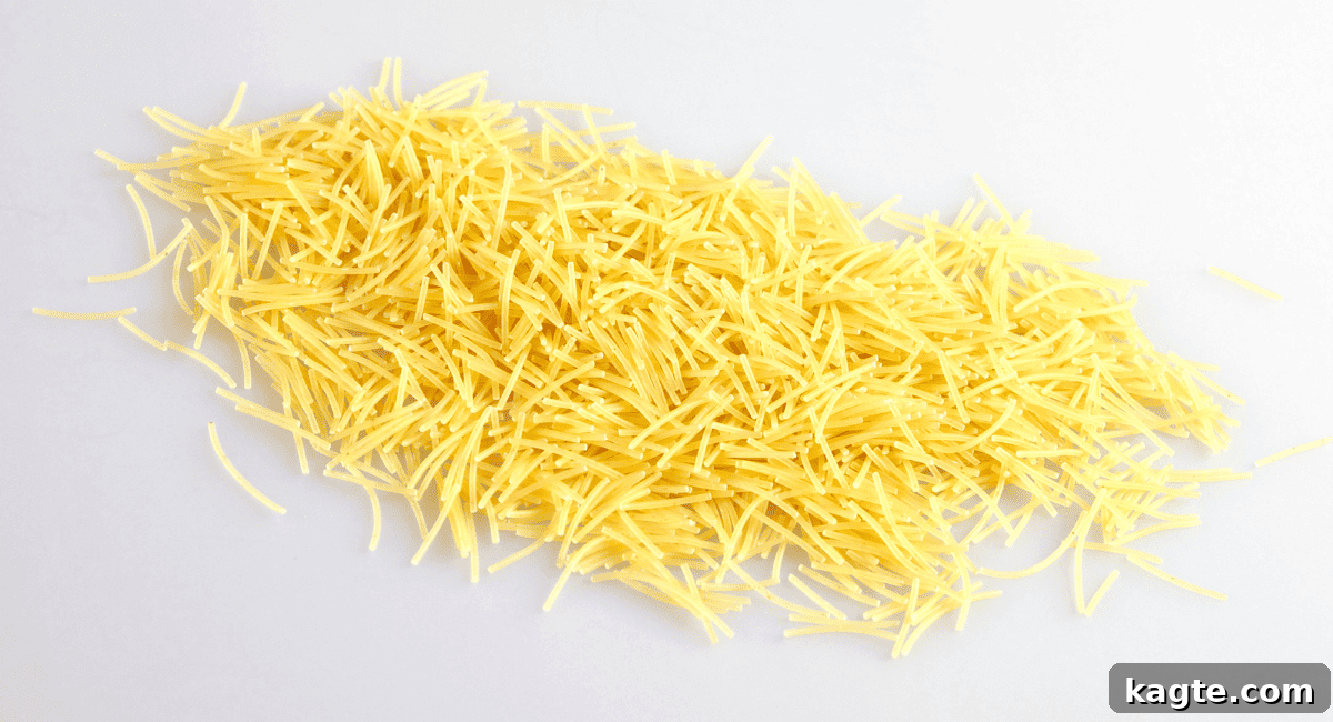 No Orzo? No Problem! 20 Clever Substitutes 18 Overhead image of broken spaghetti.