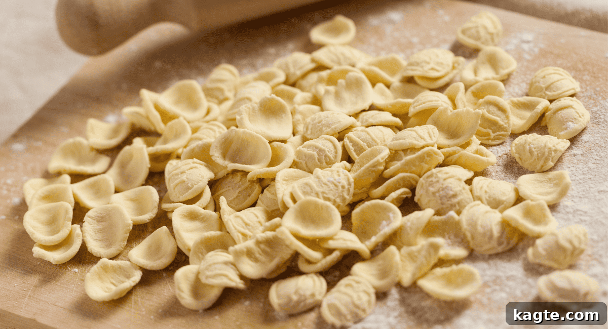 No Orzo? No Problem! 20 Clever Substitutes 20 Up close image of orecchiette pasta.