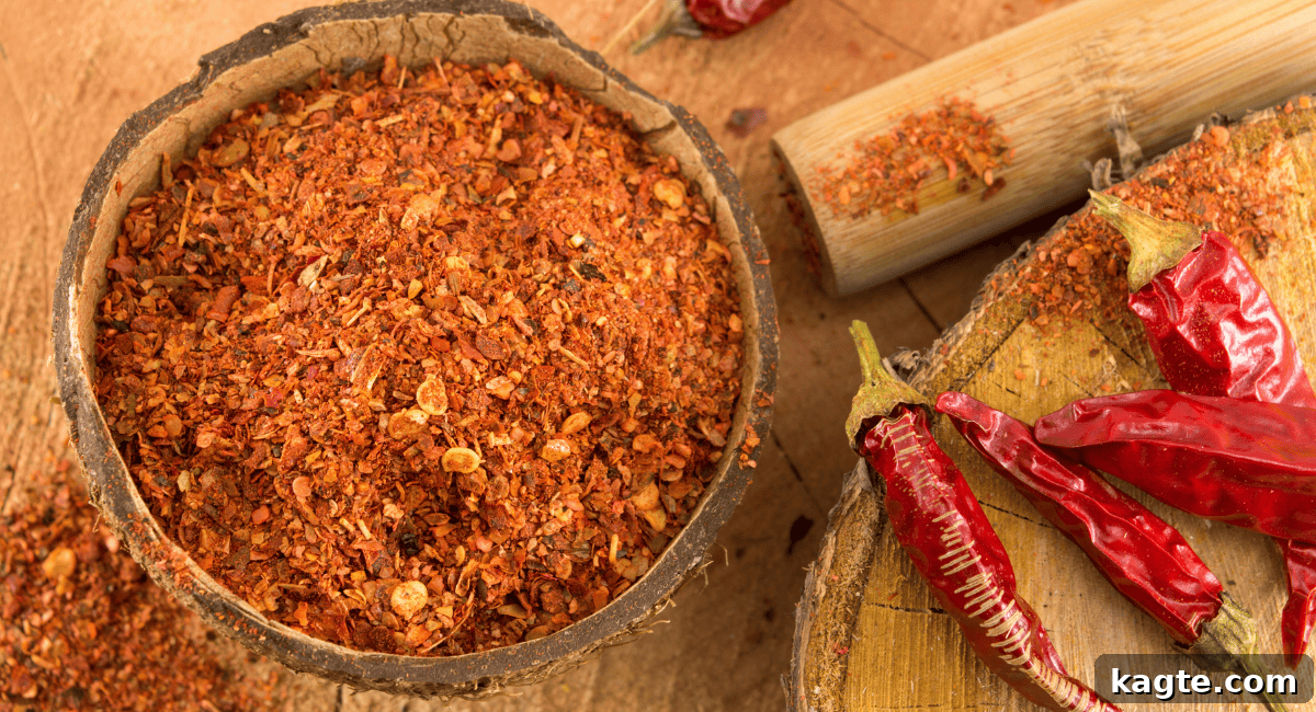 No Chili Oil? 8 Savvy Substitutes to Save Your Meal 3 Overhead image of cayenne pepper.