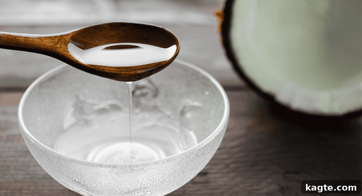 Beyond Canola: 10 Ingenious Baking Oil Swaps 5 Up close image of coconut oil.