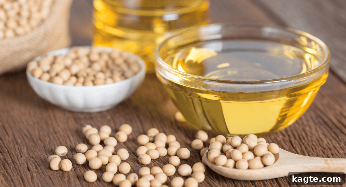 Beyond Canola: 10 Ingenious Baking Oil Swaps 10 Up close image of soybean oil.