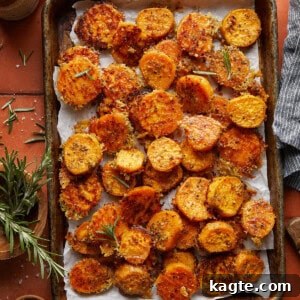 Savory Roasted Sweet Potatoes, ready to serve.