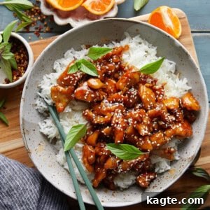 Delicious Easy Orange Chicken